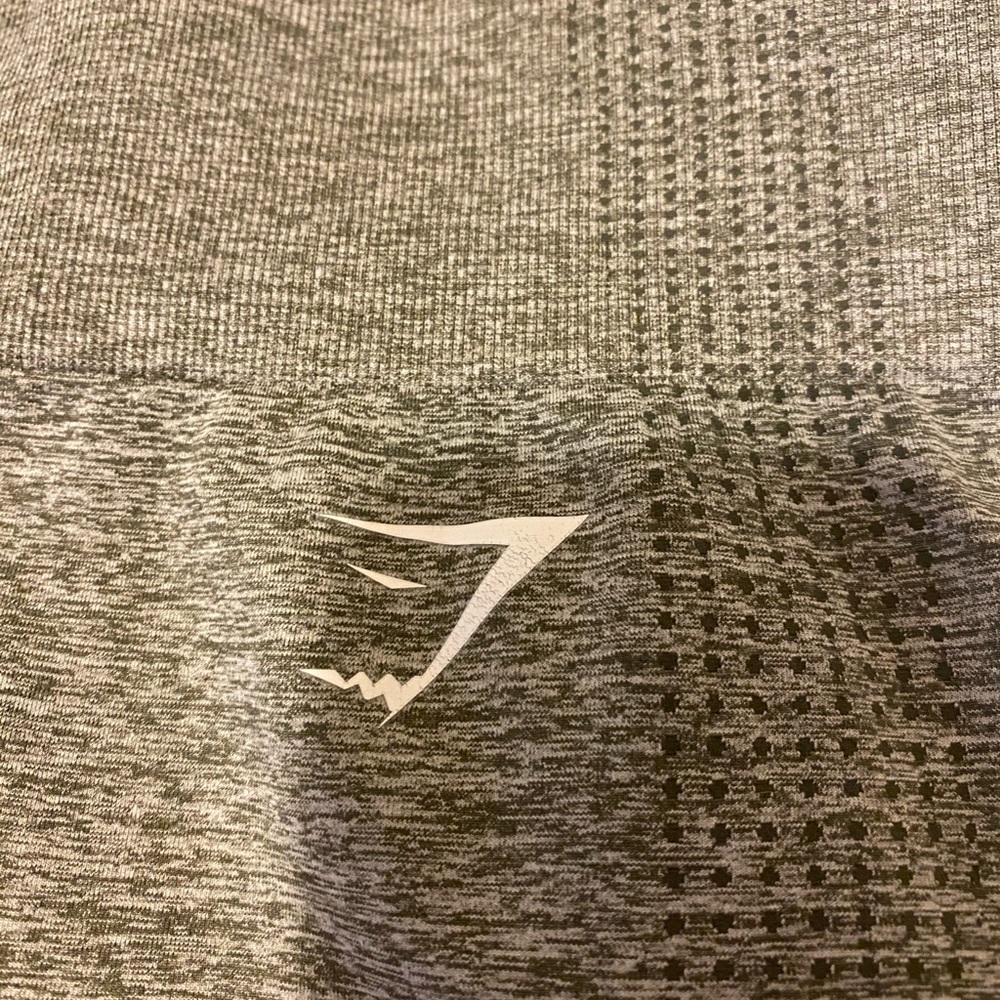 Gymshark Vital Seamless Khaki Marl - Picture 4 of 7